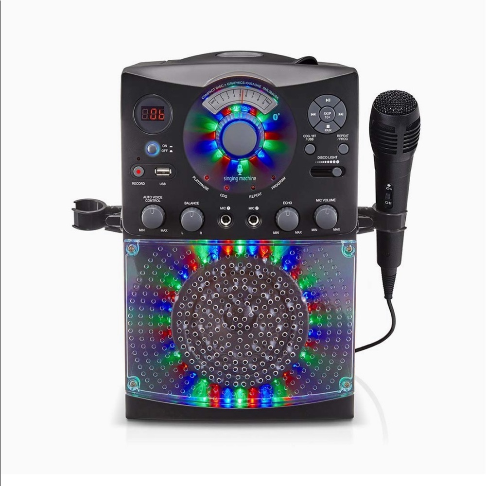 NWT Black Singing Machine Karaoke System